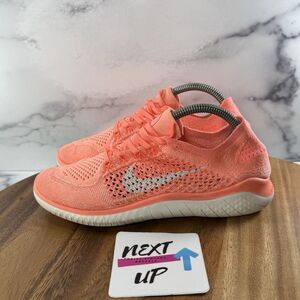 Women’s Size 7.5 -Nike Free RN Flyknit 2018 ‘Crimson Pulse’ Running Shoes